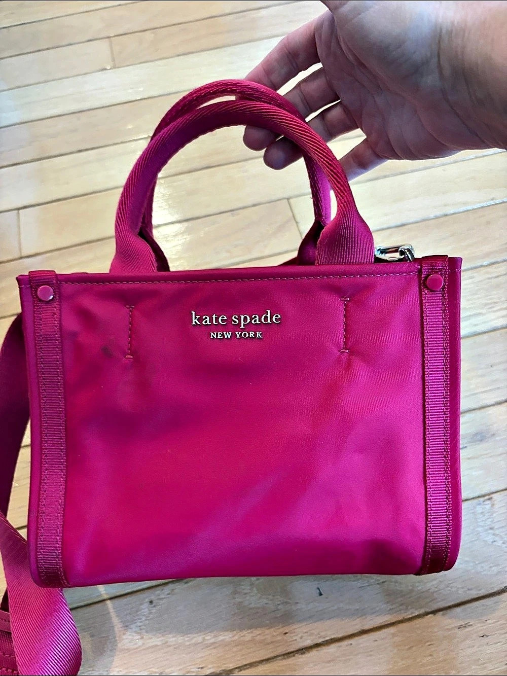 Kate Spade Pink Tote Bag